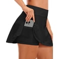 thumbnail image 1 of Rosvigor Womens Tennis Skirts Pleated Athletic Shorts High Waisted Skorts with Pocket Inner for Sports Running Workout, 1 of 8
