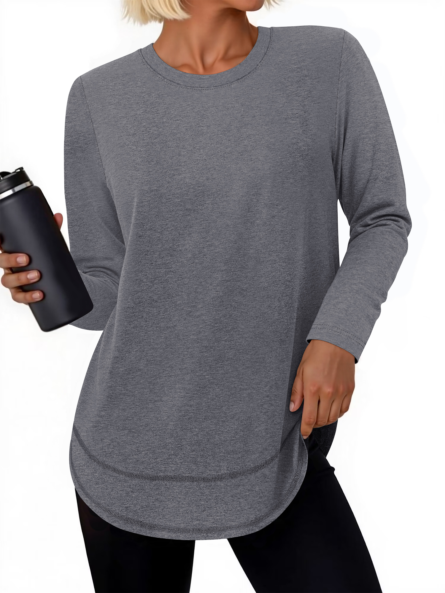 Rosvigor Womens Workout Tops Long Sleeve Tee Shirts Quick Dry Athletic Shirts Women Loose Gym Running Tops: What to Expect