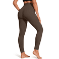 thumbnail image 1 of Rosvigor Womens Yoga Leggings High Waisted Workout Leggings with No Front Seam Tummy Control Stretch Athletic Pants, 1 of 7