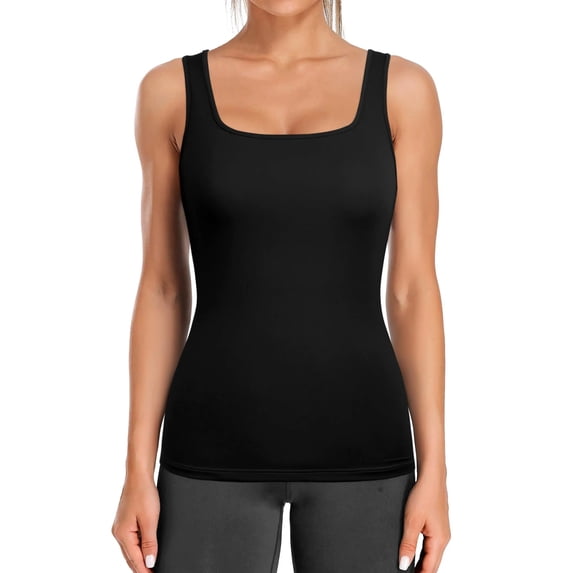 Rosvigor Workout Tank Tops for Women Yoga Summer Tops Dry Fit Shirts
