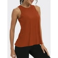 thumbnail image 1 of Rosvigor Workout Tops for Women Open Back Loose Fit Tank Tops Women Athletic Yoga Shirts Gym Tops, 1 of 8