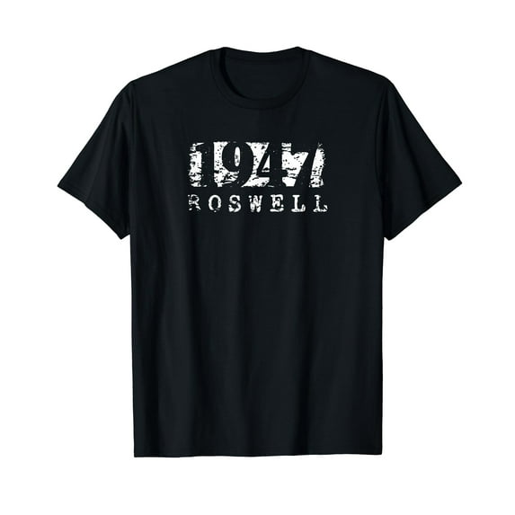 Roswell 1947 UFO Crash Vintage First Contact Believe Roswell T-Shirt