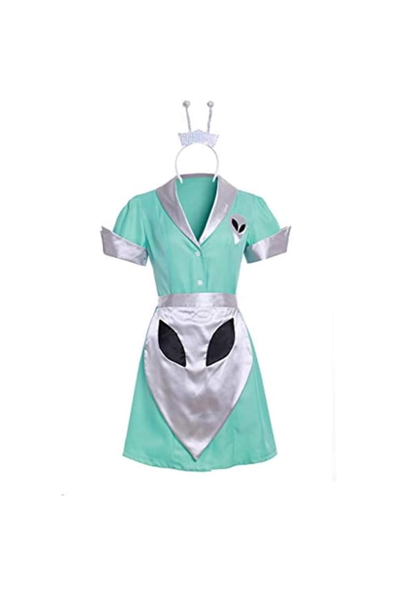 Roswell Crashdown Liz Parker Cafe Waitress Maid Dress