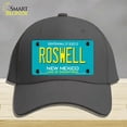 thumbnail image 1 of Roswell New Mexico Teal Novelty License Plate Hat Cotton Charcoal, 1 of 1
