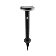 Brilliance Outdoor Solar Landscape Lighting, Black, Roswell Landscape Light Stake