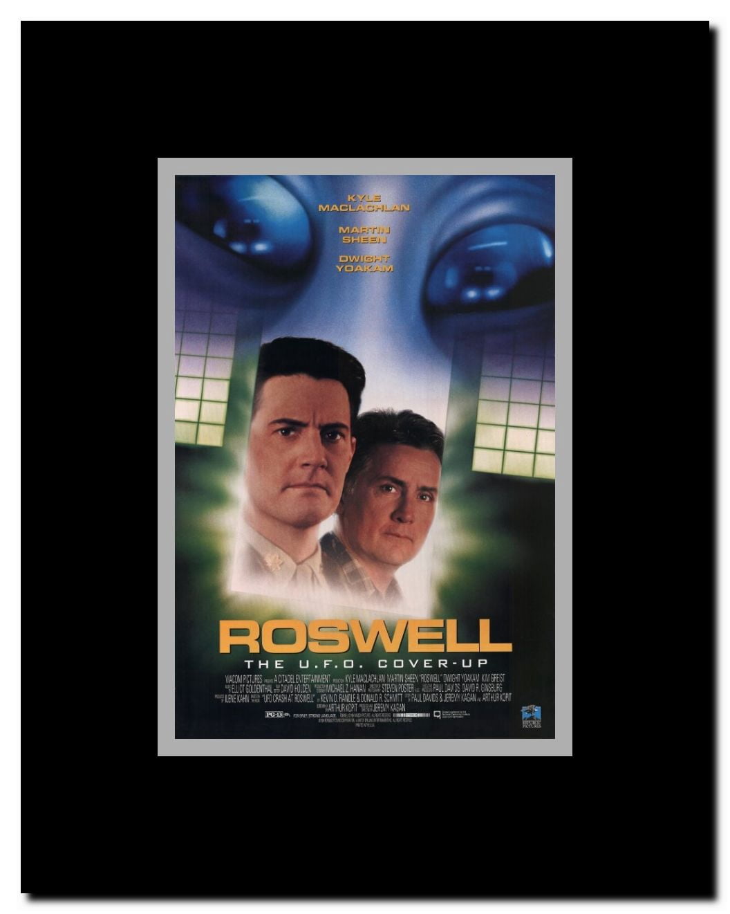 Roswell: The U.F.O. Cover-Up Framed Movie Poster