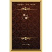 Rosy (1919) (Hardcover)