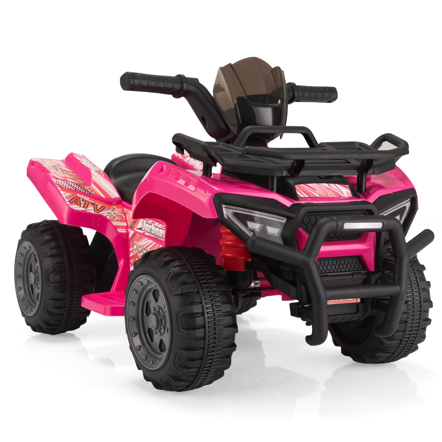 Rosy 6V Kids Ride-On ATV Car with Music Horn and USB MP3 Player ...