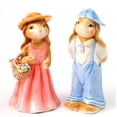 thumbnail image 1 of Rosy Rabbits - Bunny  Salt & Pepper Shaker By Lee Fitzgerrell, 1 of 1