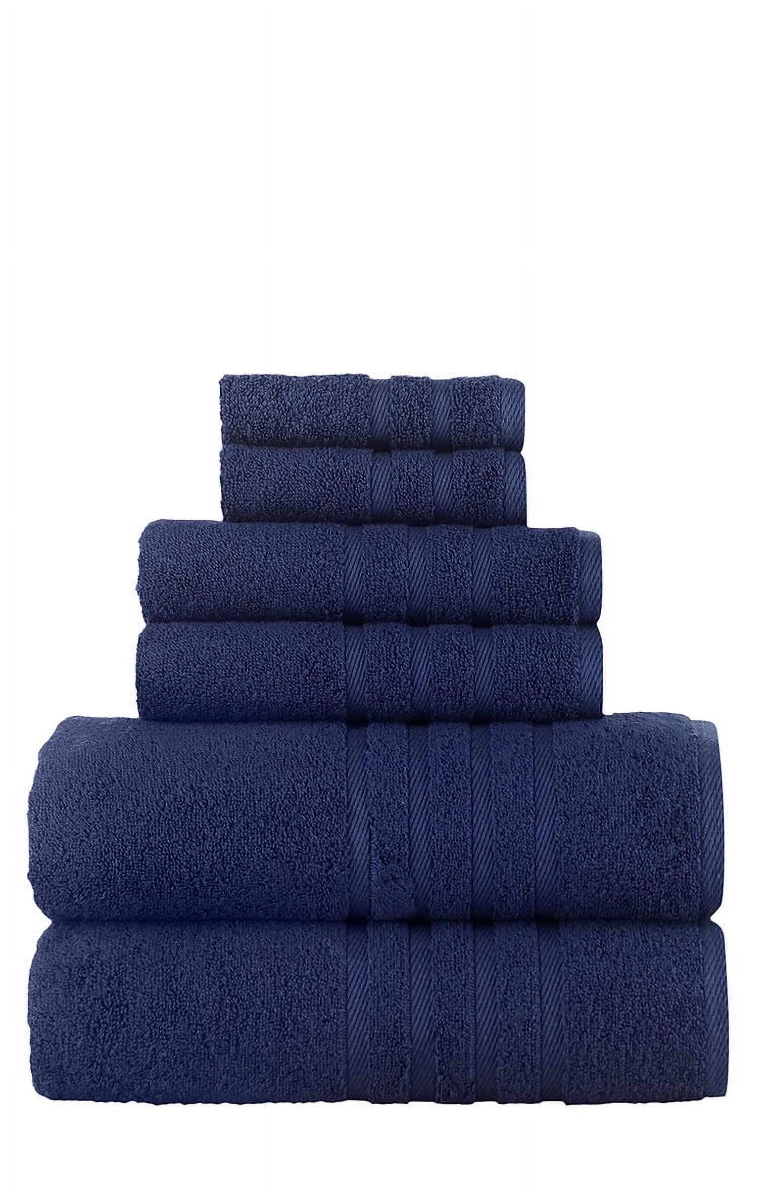 Better Homes & Gardens Sheared Paisley Bath Towel, Blue Linen