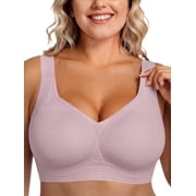Bras for Women No Underwire Full Coverage Plus Size Support Lift For Large Seamless Everyday Bra S-5XL