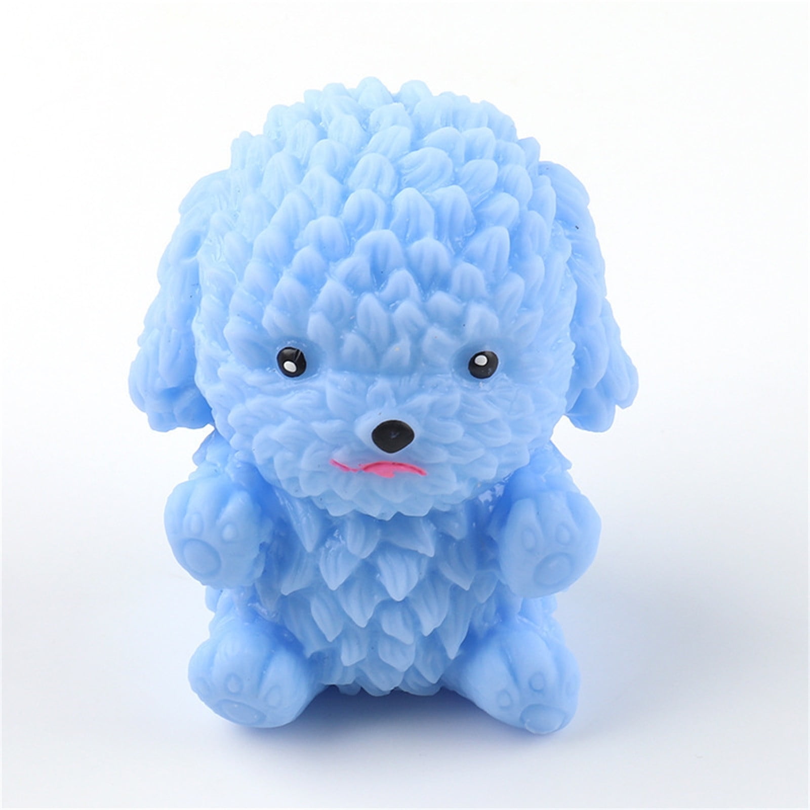 Rot 6 Cm Push Bubble Fidgets Games Sausage Pinch Dog Cute Squish