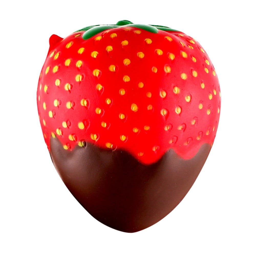 Rot 6 Cm Push Bubble Games Sausage 11.5cm Strawberry Scented Slow ...