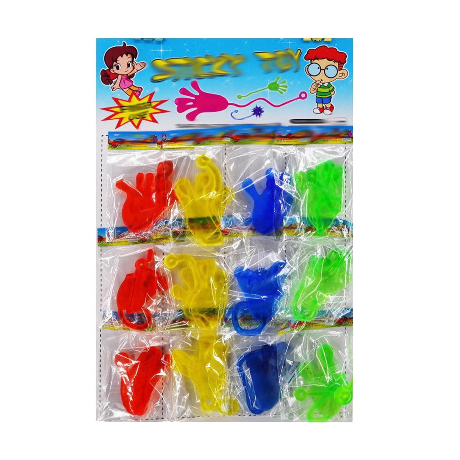 Rot 6 Cm Push Bubble Games Sausage 12pcs Giant Snap Hand Sticky Hands ...