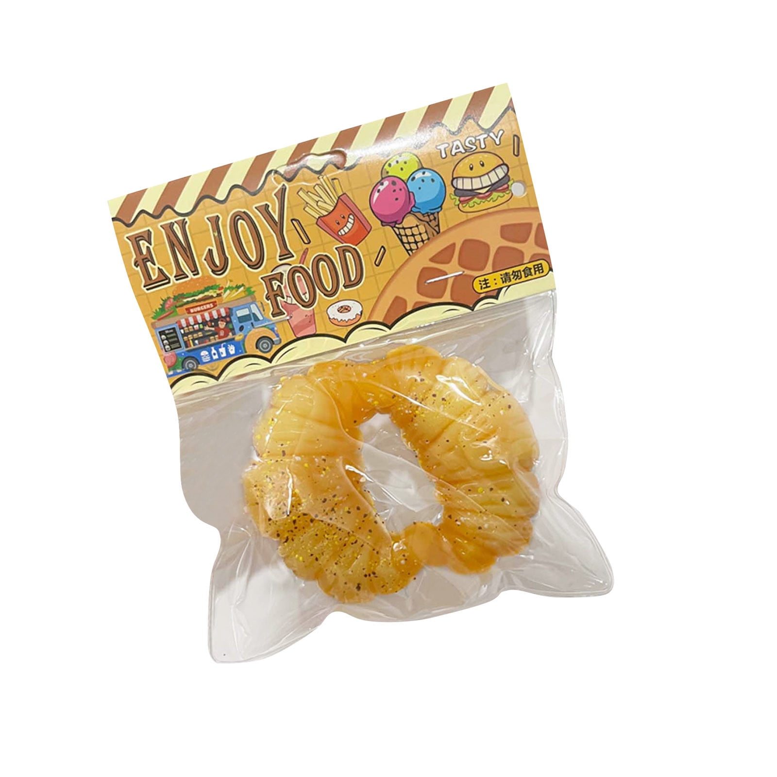 Rot 6 Cm Push Bubble Games Sausage Cat Bunny Toy Stress Slow Dessert ...