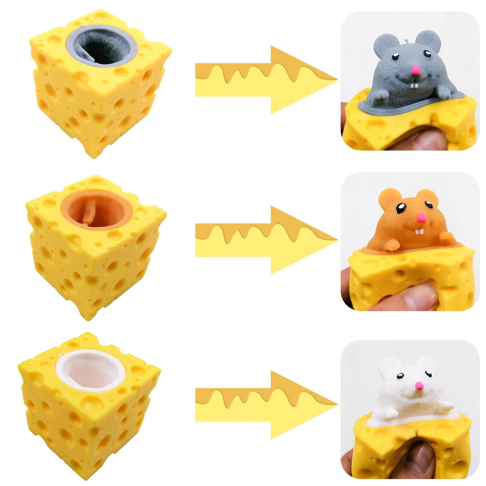 Rot 6 Cm Push Bubble Games Sausage Cheese Pressure Toy Cheese Cup ...
