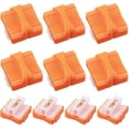 thumbnail image 1 of RotHome 8Pcs Refill Blades for Paper Cutter Slider, Heavy Duty Titanium Bonded Replacement Blade for Guillotine and Trimmer, Compatible with A4 A5 Paper Slicer, Orange, 1 of 10