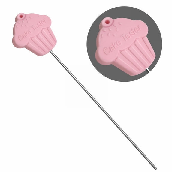 RotHome Cake Tester, Stainless Steel Cake Testing Stick for Baking Doneness, Professional Reusable Skewer Needle, Essential Home Bakery Supplies, 1 Pack