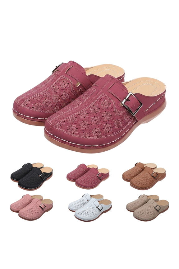 Womens Platform Garden Clogs Closed Toe Slip-On Mules Lightweight Comfortable Summer Sandals Breathable Water Shoes Casual Beach Footwear