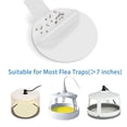 thumbnail image 1 of RotHome Flea Trap Refill Discs 7.1-Inch Sticky Glue Pads for Indoor Dome Traps Replacement for Flying Insects, Mosquitoes, Wasps, Bed Bugs, and Flies, 1 Pack, 1 of 7