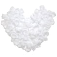 thumbnail image 1 of RotHome Non-Woven White Rose Petals Artificial Flower Petals for Wedding Decorations Romantic Night Engagement Party Fake Roses Valentine's Day Decor 100pcs, 1 of 8