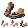 thumbnail image 1 of RotHome Orthopedic Sandals for Women Arch Support Flip Flops Plantar Fasciitis Soft Wedge Thong Sandals Platform Recovery Lightweight Summer Beach Shoes, 1 of 5