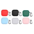 thumbnail image 1 of RotHome Silicone Protective Case for Wireless Earbuds, Full-Body Shockproof Cover with Carabiner Key Chain, Anti-Dust Scratch Prevention Skin, 1 Count, 1 of 3