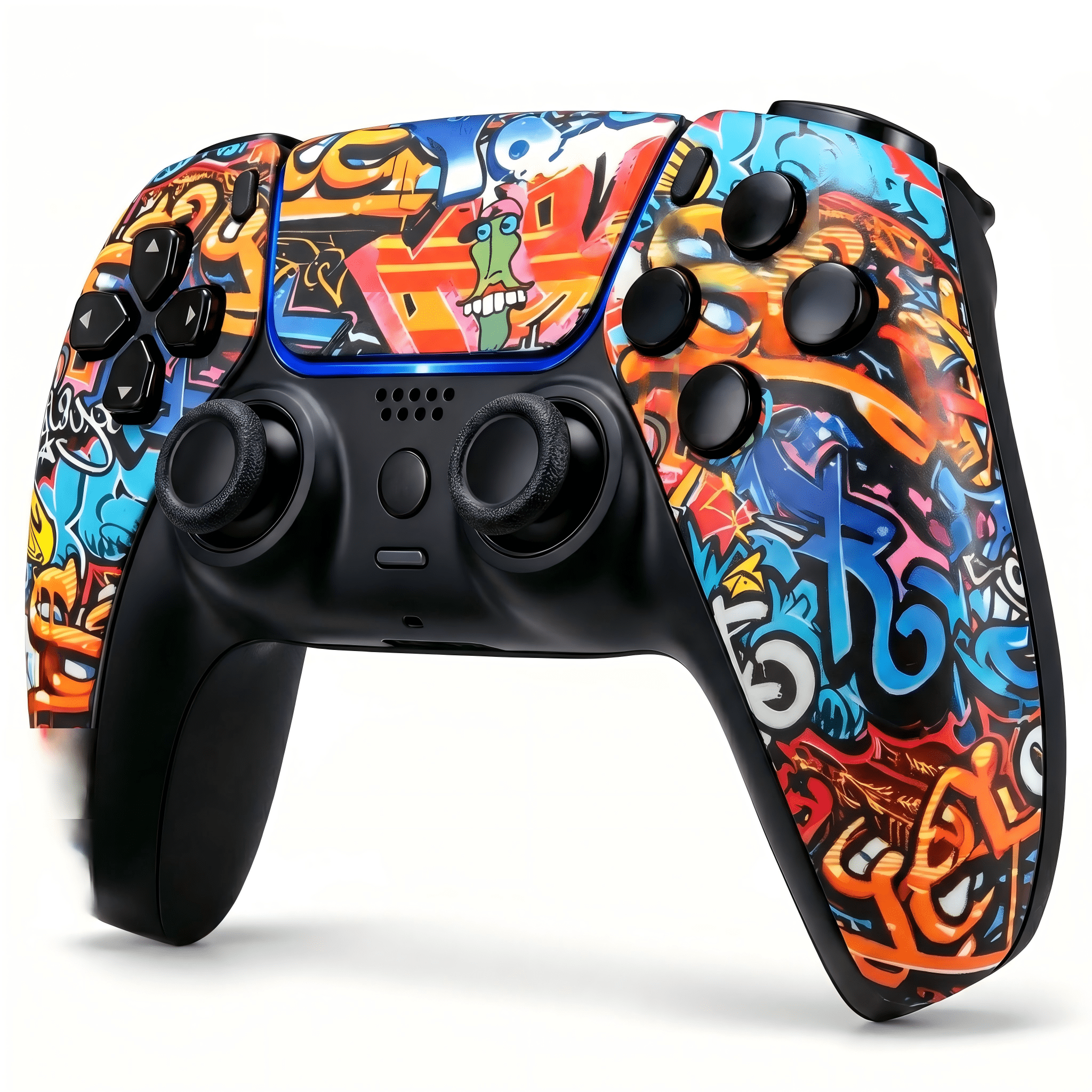 Rotacess Wireless Controller for P5 Controller, with Dual Vibration/Motion Sensor/Screenshot/3.5mm Audio Jack, Compatible with PS5/Pro/Slim Console, Camouflage