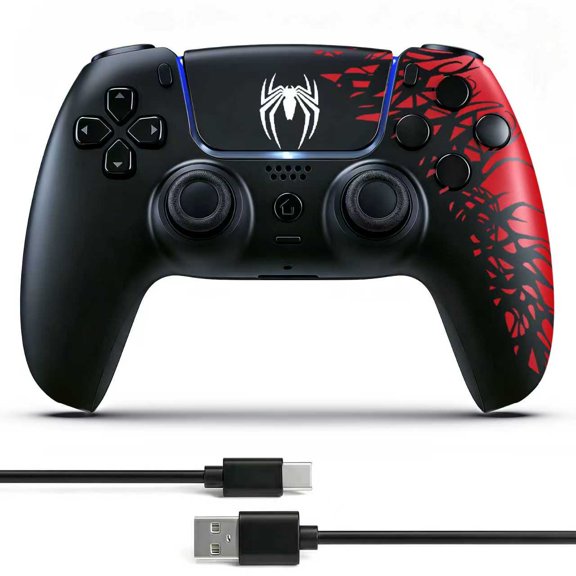 Rotacess Wireless Controller for P5 Controller, with Dual Vibration/Motion Sensor/Screenshot/3.5mm Audio Jack, Compatible with PS5/Pro/Slim Console