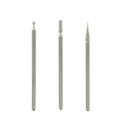 Rotacraft 3 Pce Diamond Burs (Assorted)