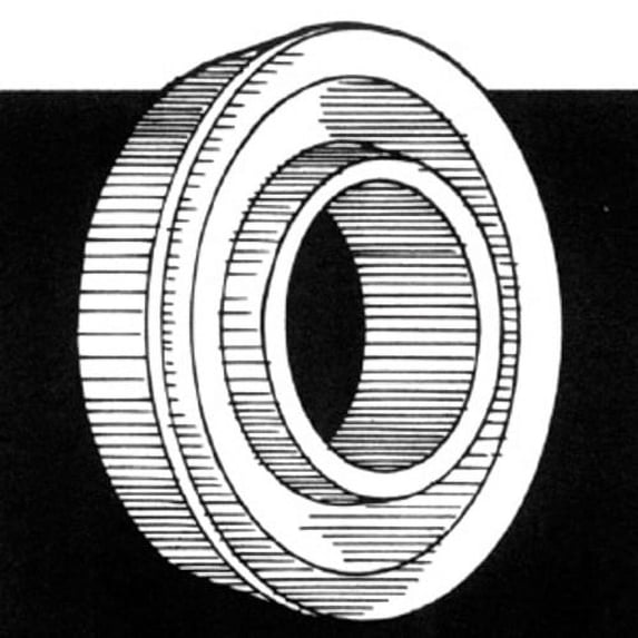 Rotary 09-327 3/4' X 1-3/8' Bearing