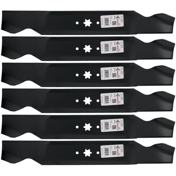 6 Rotary® 1031 Mower Blades for Cub Cadet® 742-04126 MTD® 42" Deck
