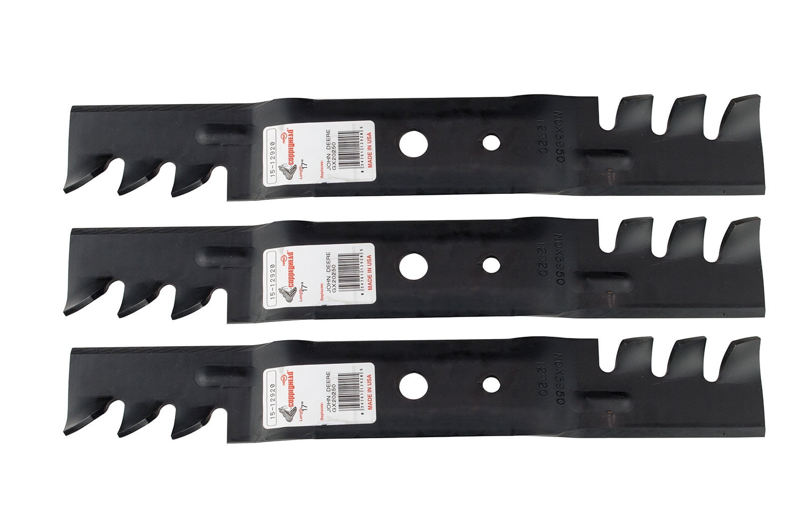 Rotary® 12920 Mower Blades for John Deere® GX20250 GX20819 GY20568 48" Deck