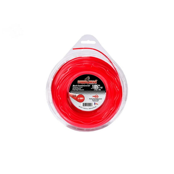 Rotary 5924 Trimmer Line .105 X 1/2 Lb. Donut Red Commercial