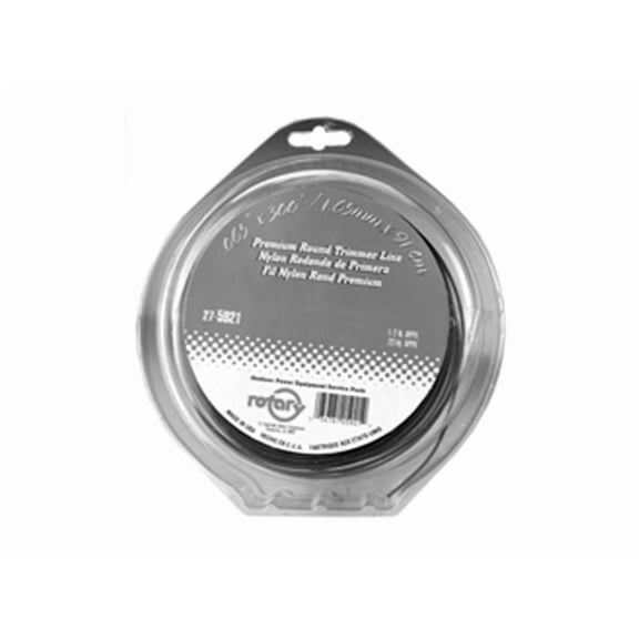 Rotary 5925 Trimmer Line .130 X 1/2 Lb. Donut Red Commercial
