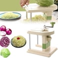 thumbnail image 1 of Rotary Cabbage Chopper, Multifunctional Vegetable Slicer and Grater, Hand Crank Cabbage Shredder for Coleslaw, Chi, and Salad, by IHXORA, 1 of 6