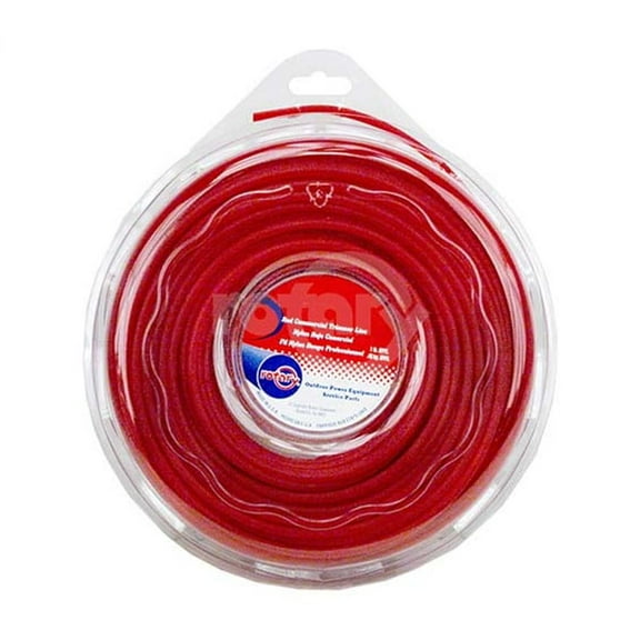 Rotary Corp Trimmer Line .105 X 1 Lb. Donut Red Commercial