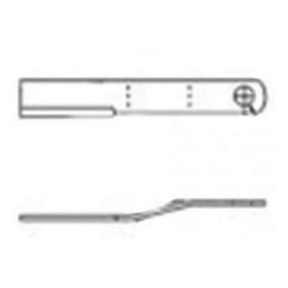 Rotary Cutter Blade Offset CCW fits Ford 22-118 22-119 22-127 901 908 909 910 fits John Deere WP220633 fits New Holland 220633 fits Woods 6330WD