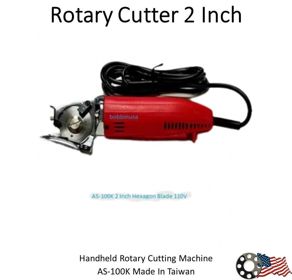 Rotary Cutting Machine 2 Inch AS-100K All Star Fabric Cutter
