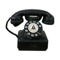 thumbnail image 1 of Rotary Dialing Telephone Statue Antique Corded Telephone for Cafe Desk Hotel, 1 of 8