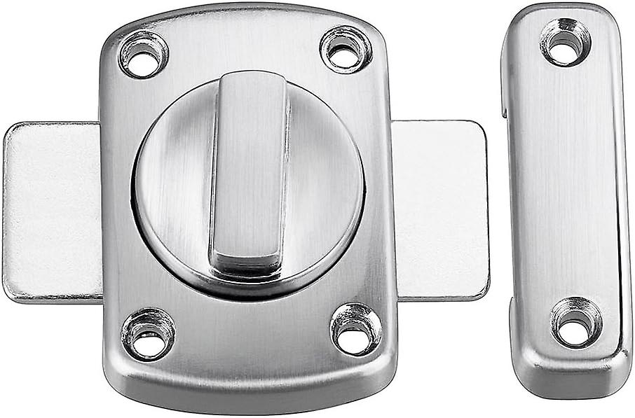 Rotary Door Latch Lock With Six Bolts, Door / Window Latch (silver