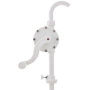 Rotary Drum Pump Hand Crank, 6.5 GPM for 5-55 Gallon Drums, with Suction Tube&Hose for Fast Transfer of Water, Oil, and Chemicals