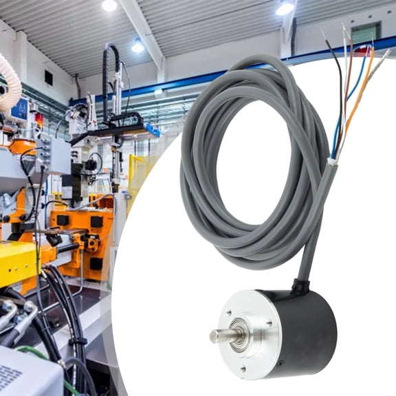 Rotary Encoder E6B2-Cwz6C100 200 for 360,400,500,600,1000,1024 2000P/R Dc 5V 6000Rpm 0-100Khz Rotary Incremental Encoders 2000P/R