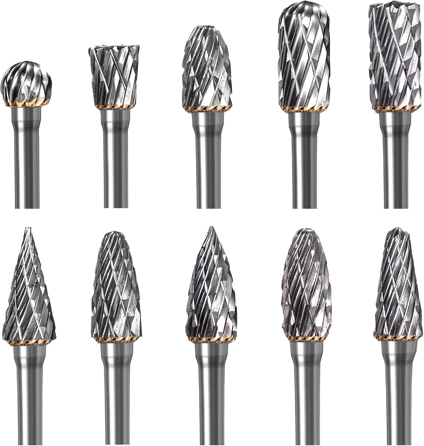 Rotary File Rasp for Tool Accessories, Double Cut Design for Efficient ...