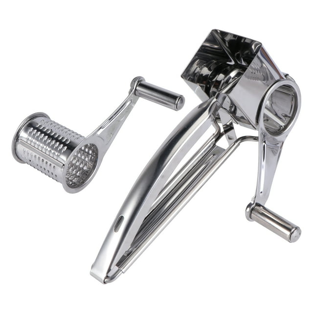 Rotary Grater Nut Grinder Crank Cheese Shredder Set Hand Held Cookie ...