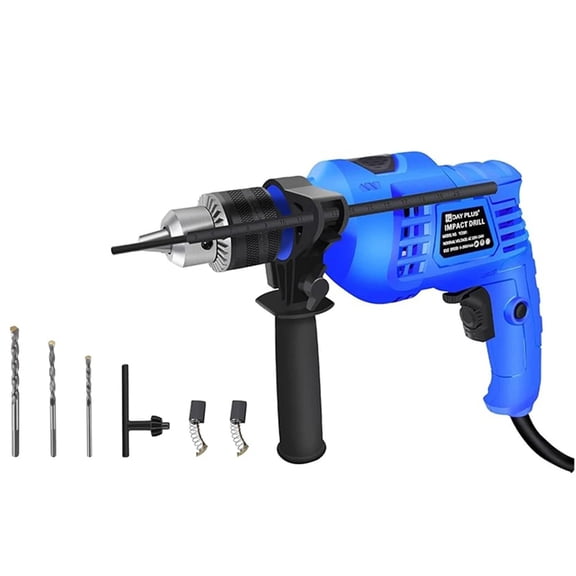 Rotary Hammer Drill 850W, 240V Corded Electric for Wood, Metal, Concrete, 3000rpm Variable Speed US Plug