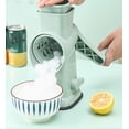 thumbnail image 1 of Rotary Ice Shaver Manual - Stainless Steel Blade, Quick Labor-Saving Handle, Safe Stable Suction Base, Home Using Snow Cone Maker Machine for All Ice Cubes, 1 of 7