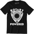 thumbnail image 1 of Rotary Power Retro Turbo Boosted Custom JDM Japanese Rotar T-Shirt, 1 of 4