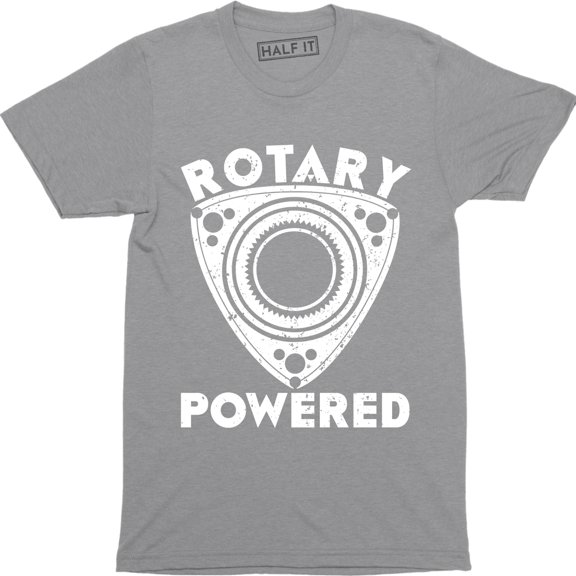 Rotary Power Retro Turbo Boosted Custom JDM Japanese Rotar T-Shirt