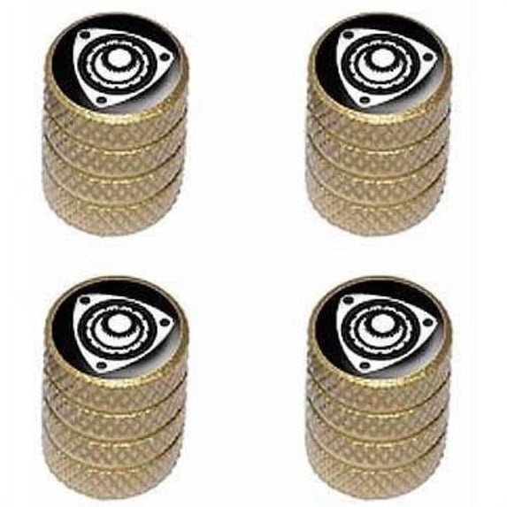 Rotary Rotor Engine RX-8 RX-7 Tire Rim Wheel Aluminum Valve Stem Caps, Multiple Colors